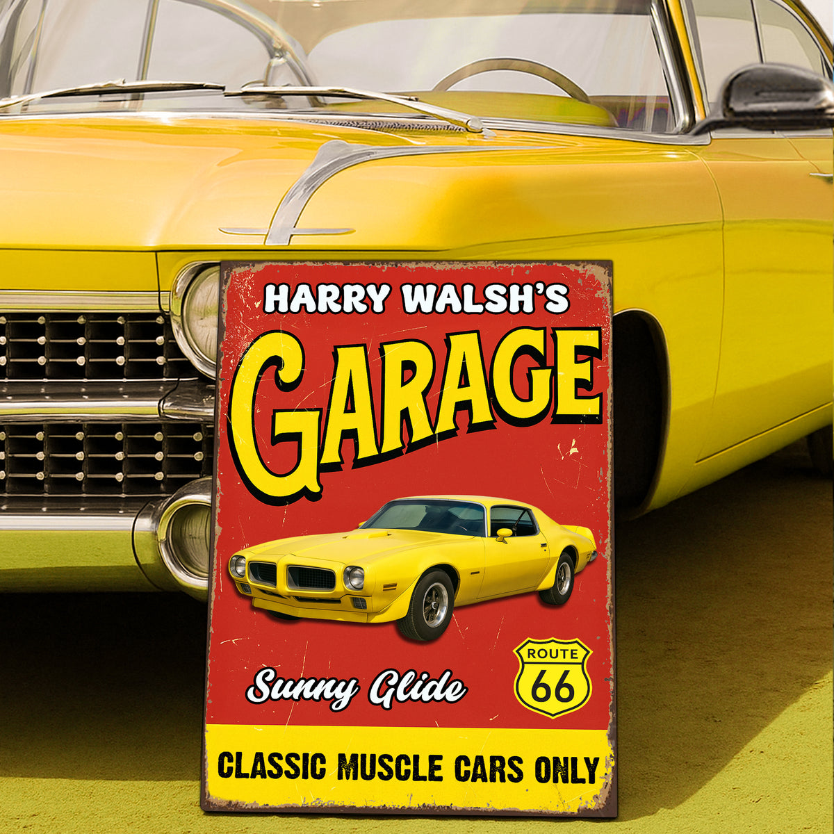 Custom Car Photo For Car Lover Metal Sign TH10 894235