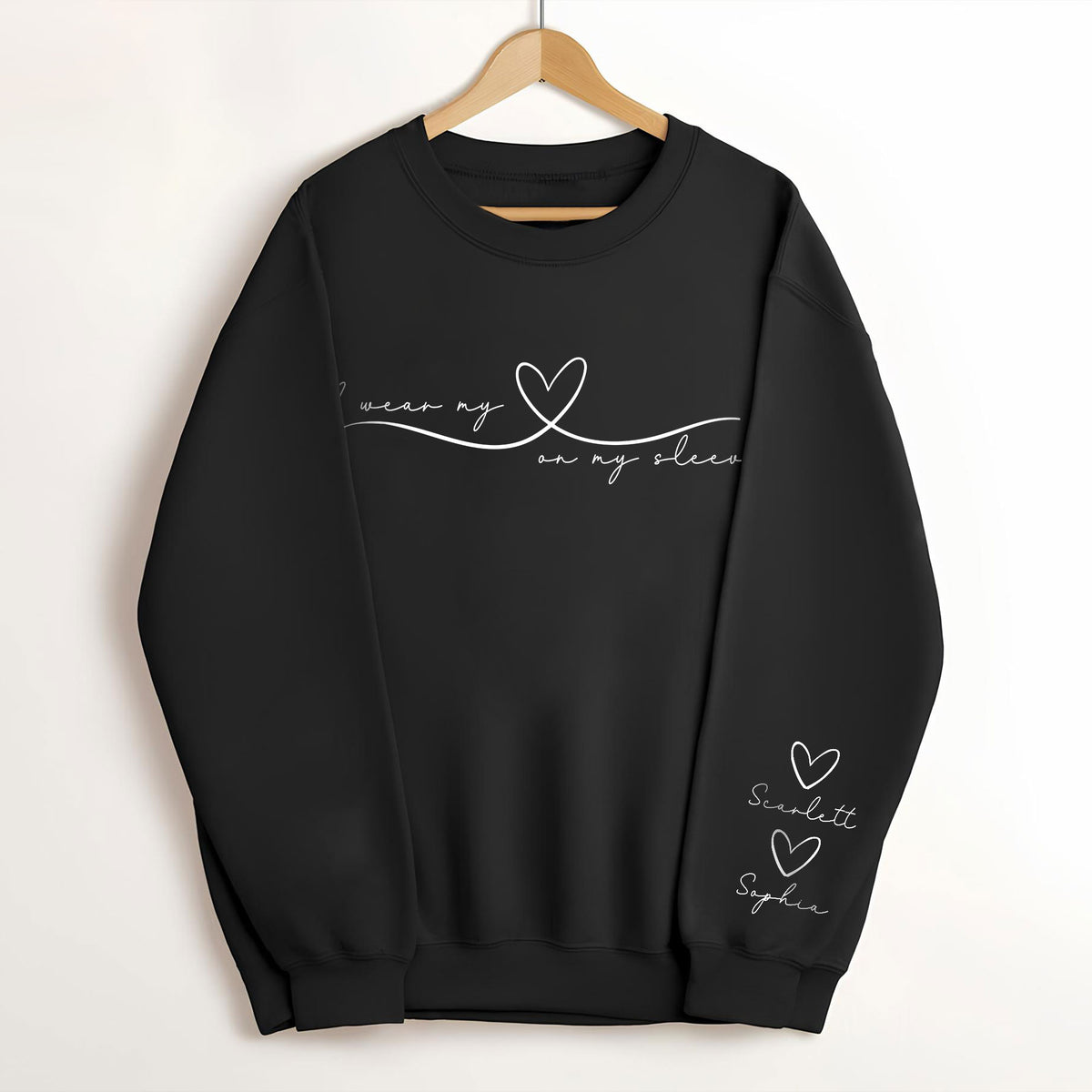 Personalized I Wear My Heart On My Sleeve Gift For Mom LM32 899093