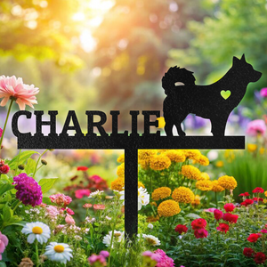 Custom Name And Dog Clipart For Memorial Garden Stake Personalized Gift TH10 891583