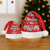 Personalized First Christmas As Mom Matching Family Santa Hat LM32 893971