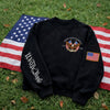United States Of America 250th Anniversary 1776-2026 Eagle Sleeve Embroidered Sweatshirt LM32 899593