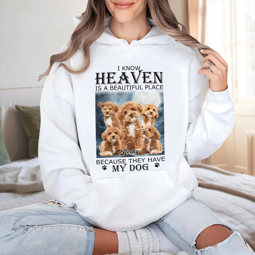 Custom Photo Heaven Have My Pet Memorial Bright Shirt TH10 892493