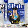 Custom Photo The Tassle Was Worth The Hassle Graduation's Day Backdrop TH10 898991
