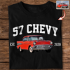 Personalized Car Name & Est. Year Dark Shirt Vintage Auto Lover Gift CH07 911952