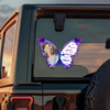 Custom Photo Always Loved Never Forgotten Forever Missed Memorial Car Window Decal Sticker HO82 901102