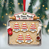 Personalized Family Cookie Baking Tray Christmas Acrylic Ornament TH10 171133