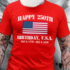 Happy 250th Birthday America Shirt TH10 898449