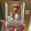 Custom Photo The Dogfather Gentlemen Whiskey Glass Personalized Gift For Dog Dad HO82 893866