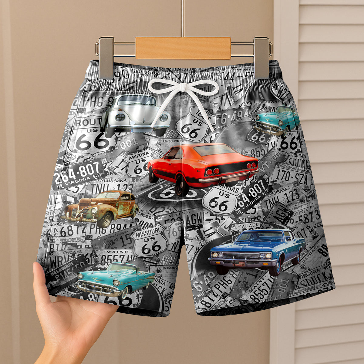 Custom Car Photo High Quality Unisex Beach Short HO82 902030