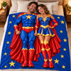 Personalized Custom Couple Blanket For Anniversary, Wedding And Holiday Gifts CH07 180890