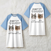 Custom Photo Life Would Be Boring Without Me Raglan Nightgown Gift For Mom TH10 169481