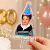 Custom Funny Photo Look Who's 30th 40th 50th Birthday Acrylic Cake Topper LM32 899915