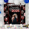 Congrats Class of 2026 Custom Photo And Name Graduation Party Backdrop CH07 899738