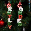 Personalized Name Letter Christmas Wood Ornament Family Gift HA75 897850