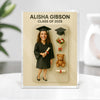 Custom Figure Acrylic Block Plaque, Unique Keepsake, Graduation Gift Female Version HA75 892334