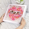 Custom Photo Happy Mother's Day Heart Flower Shadow Box HO82 893610