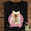 Custom Cute Dog Photo Retro Dark Shirt For Dog Lovers LM32 895645