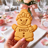 Personalized Name Snowman Family Cookie Stamp, Holiday Baker Gift HO82 904132