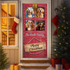 Custom Cute 3D Dog Merry Woofmas Christmas Decoration Door Cover LM32 897121