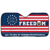 Custom Family Name 250 Years Of Freedom Semiquincentenial Car Sunshade CH07 910246
