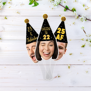 Custom Face Photo Fans Personalised Birthday Gift Party Decor HO82 893880