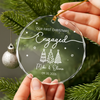 Personalized Our First Christmas As Acrylic Ornament Couple Christmas Gift LM32 670007