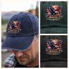 America 250th Anniversary 1776-2026 Patriotic Washed Denim Baseball Cap HA75 920850
