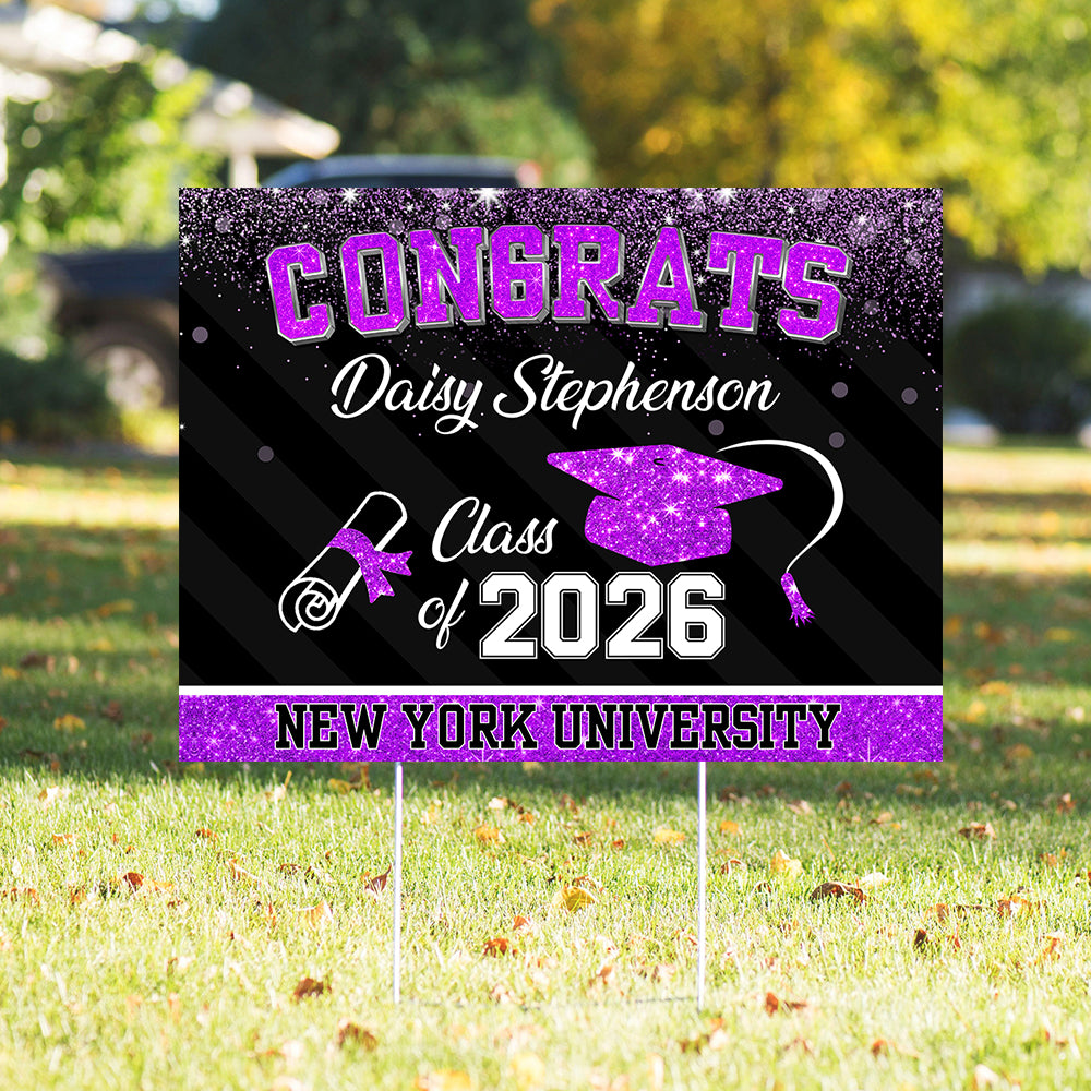 Custom Name Class Of 2026 Personalized Graduation Yard Sign HA75 920466