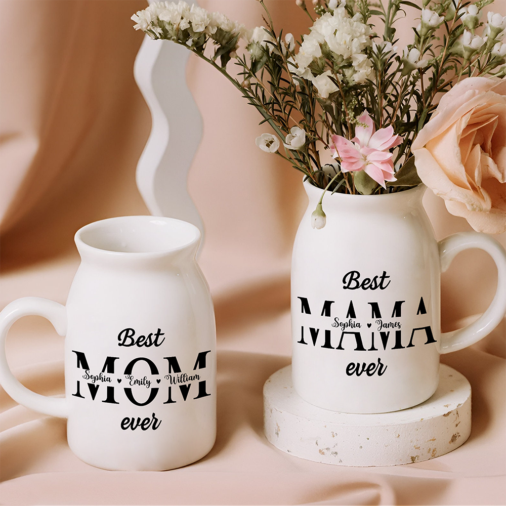 Best Mom Ever Personalized Vase For Mother's Day CH07 910876