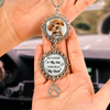 Once By My Side, Forever In My Heart - Personalized Photo Car Hanging Ornament With Charm CH07 895406