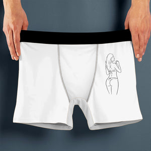 Custom Hot Girlfriend Photo Boxer Valentine's Gift TH10 898209