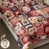 Custom Christmas Family Photo Bedding Set CH07 899936