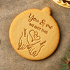 Personalized Couple Hands Cookie Stamp, Romantic Baking Gift HO82 904168
