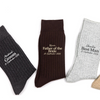 Personalized Wedding Embroidered Socks, Groom, Groomsman & Wedding Party Gifts HO82 903470