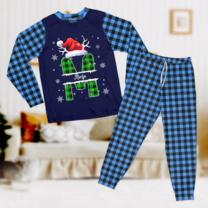 Custom Name Initial Letter Christmas Monogrammed Family Sleepwear Personalized Gift N304 HO82 893068