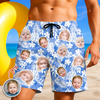 Custom Face Photo Tropical Aloha Summer Beach Short LM32 669555