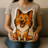 Custom Dog Cat Cartoon Photo Shaped Pillow For Dog Lovers Cat Lovers CH07 896448