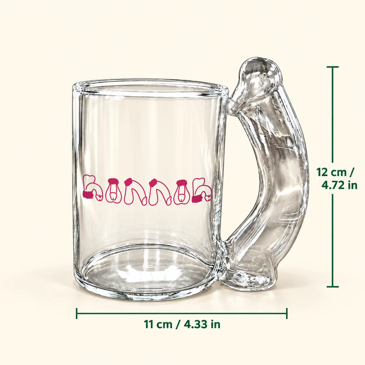 Custom Name Naughty Glass Mug Gifts For Coworkers, Friends, Wife CH07 180682