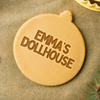 Personalized Happy Birthday Cookie Stamp, Birthday Party Baking Accessory LM32 669691