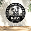 Custom Dog Photo Memorial Metal Sign Gift For Dog Lover HA75 920020