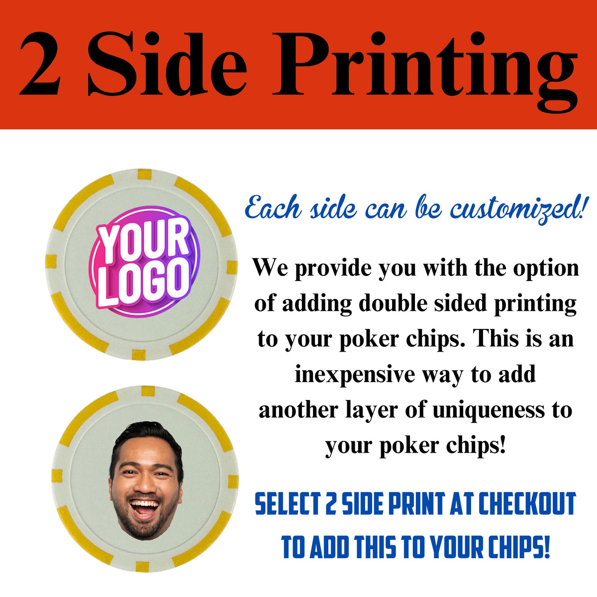 Custom Funny Photo Printed Poker Chip Golf Ball Marker Gift For Golf Lovers, Golfer LM32 897629