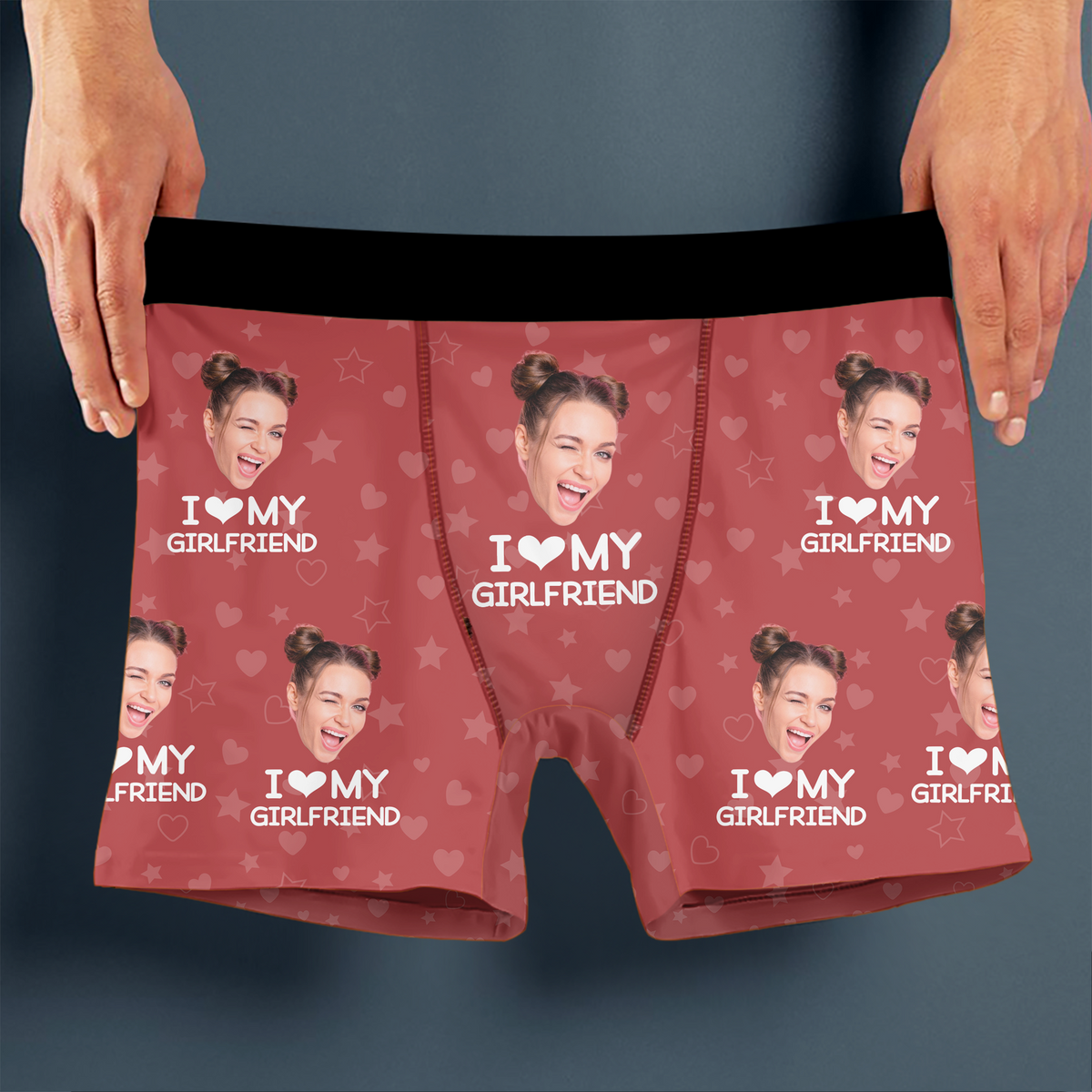 Custom Photo I Love My Girlfriend Boyfriend Boxer Valentines Gift For Him Her Husband Wife HO82 900708