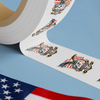 America 250th Anniversary Patriot Eagle Roll Sticker HA75 921084