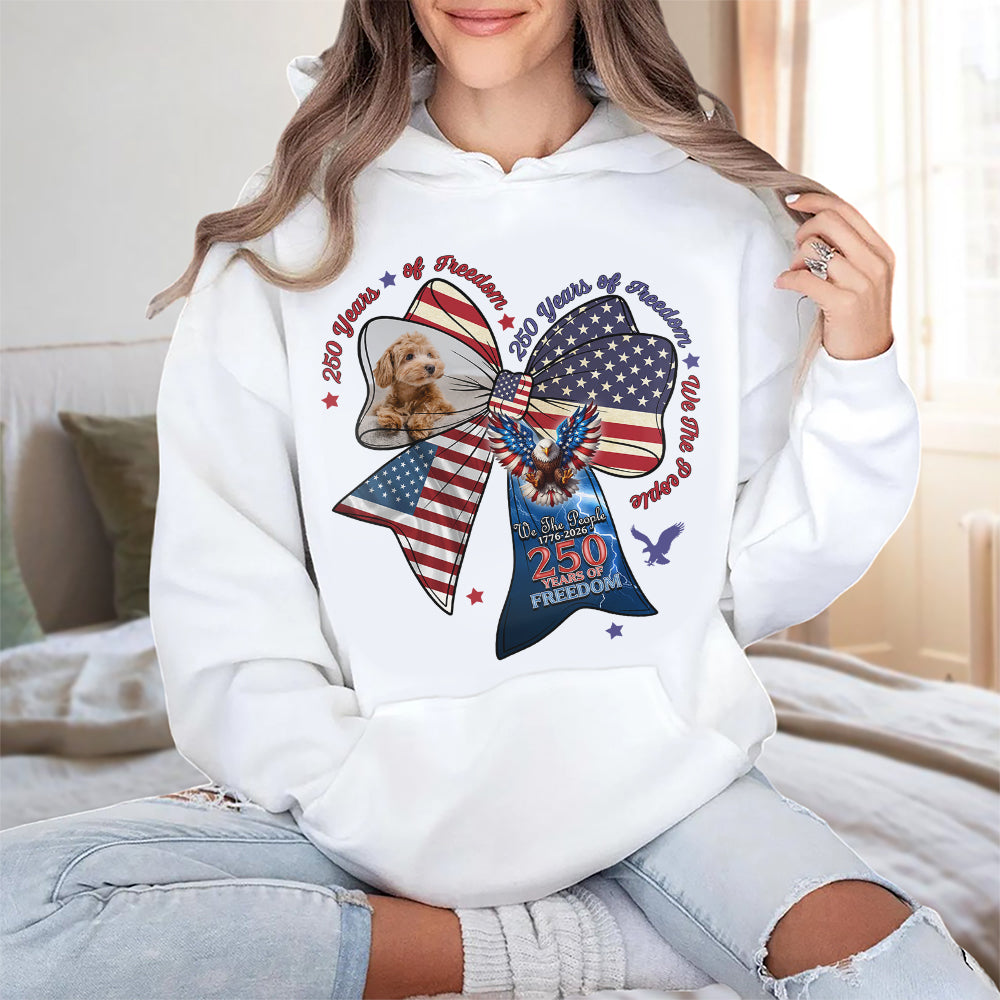 Personalised 250 Years of Freedom Patriotic Eagle We The People Comfort Shirt LM32 899065