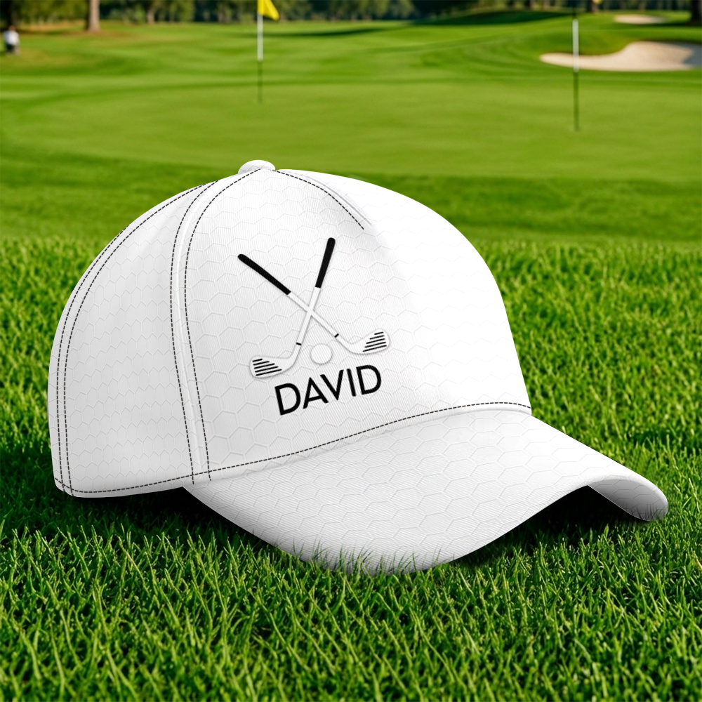 Personalized Name Classic Cap, Unique Golf Enthusiast Gift, Gift For Golf Lovers, Dad, Father's Day HO82 902344