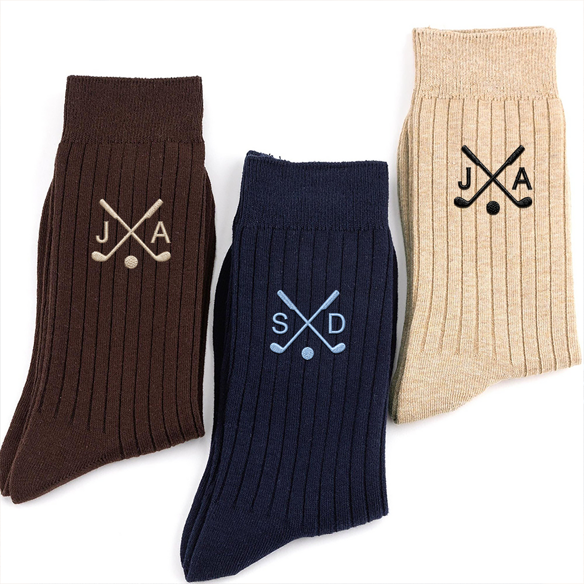 Personalized Golf Embroidered Socks Gift for Golfer HA75 921922