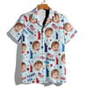 Custom Face Photo 250 Years USA Hawaiian Shirt Patriotic Summer Gift LM32 668907