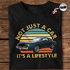 Not Just A Car, It's A Lifestyle Custom Car Photo Retro Dark Shirt CH07 896570