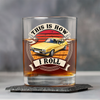 Custom Car Photo This Is How I Roll - Route 66 Vintage Whiskey Glass CH07 899798