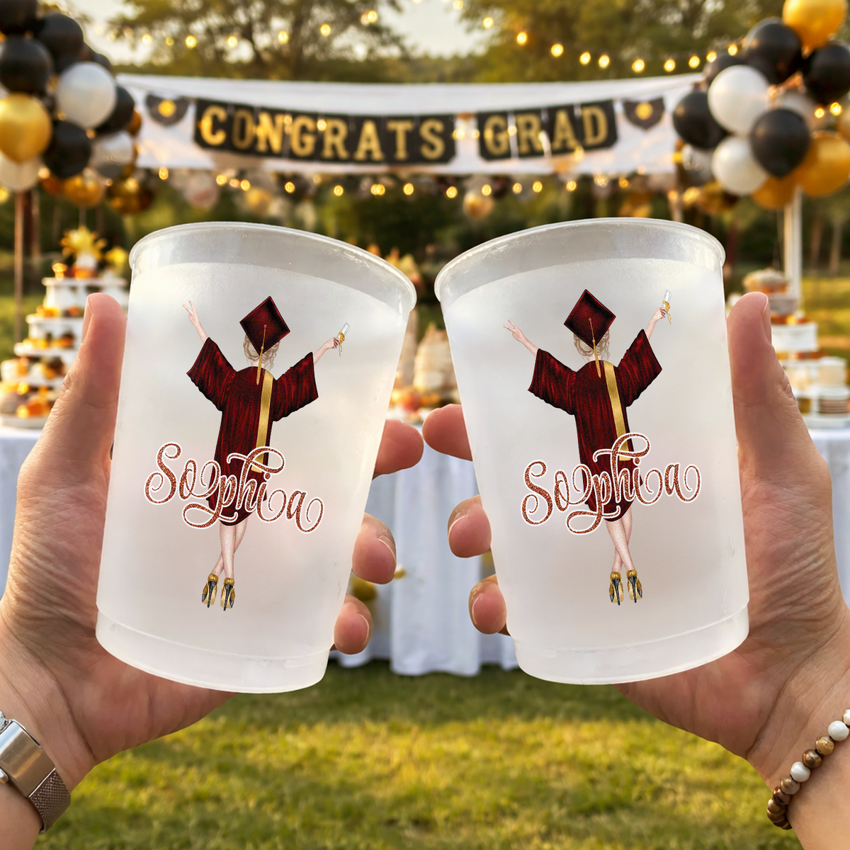 Personalized Name Graduation Class Of 2026 Cups For Party HO82 902102